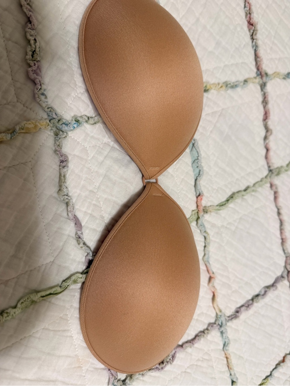 PINK Victoria's Secret Adhesive Strapless Bra - Tan